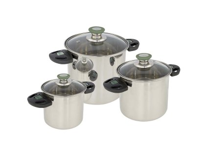 1926 sada hrncu bo camp cookware set elegance compact 3 3 pieces