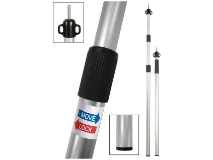 2055 teleskopicka tyc bo camp telesc stretch pole for awning