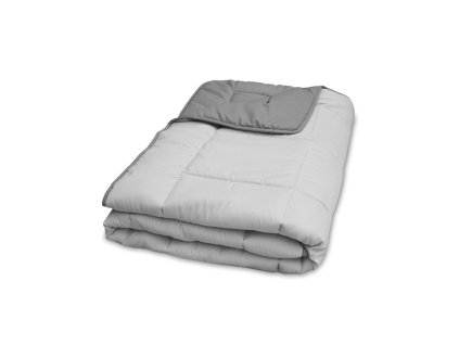 2433 prikryvka walra travel bed in bag 140x200 light grey antracite