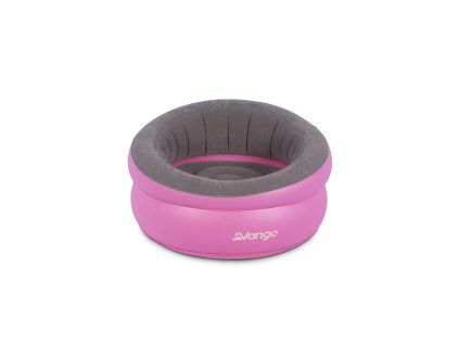 Donut Flocked Chair Pink 03