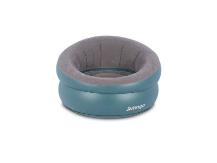 Donut Flocked Chair Teal 04