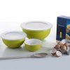 534 1 omada sanaliving bowls set 3 5l 1 7l 0 5l 3x lids verde mela