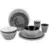 2025 sada nadobi bo camp tableware mix match m black 16p