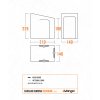 BR002 Caravan Awning Bedroom Floorplan Low Res