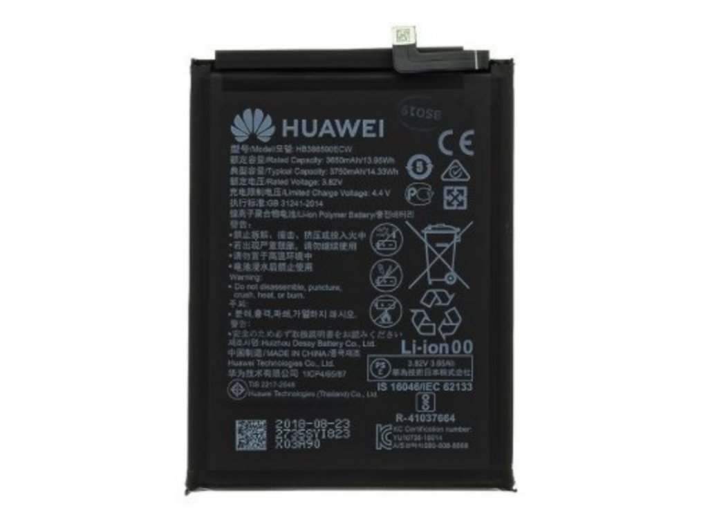 HB386590ECW Honor 8X 9X Lite Baterie 3750mAh Li Ion