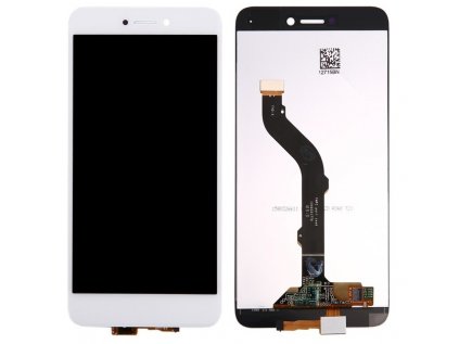 Honor 8 lite / Huawei P8 Lite 2017, P9 Lite 2017  LCD Displej Dotyk Bílý