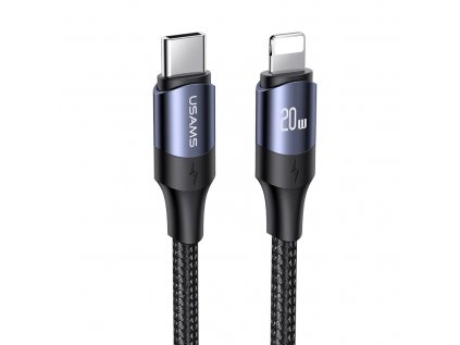 US SJ521 U71 Type C to Lightning 20W PD Fast Charging & Data Cable 1.2m