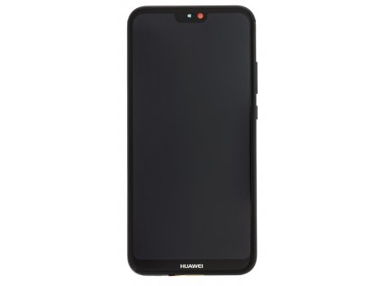 Huawei P20 Lite lcd displej + dotyk včetně ramečku černý