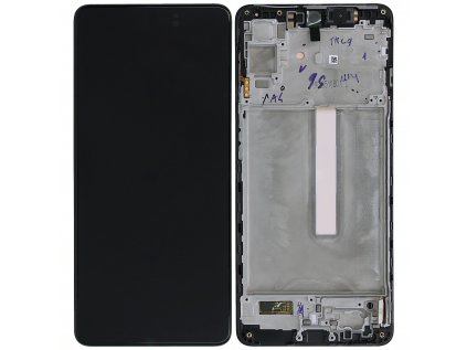 Samsung M536B Galaxy M53 5G Black LCD Displej Dotyk Originál