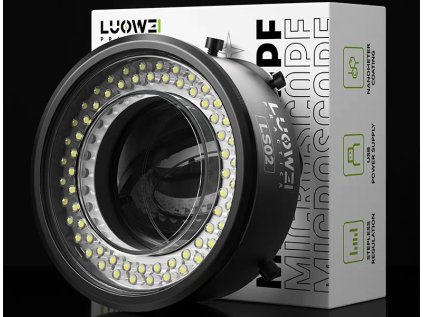 Luowei LS02 Mikroskopický Polarizační Kruhový Světelný Zdroj