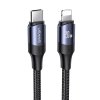 US SJ521 U71 Type C to Lightning 20W PD Fast Charging & Data Cable 1.2m