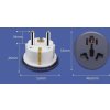 9092 univerzalni cestovni adapter eu