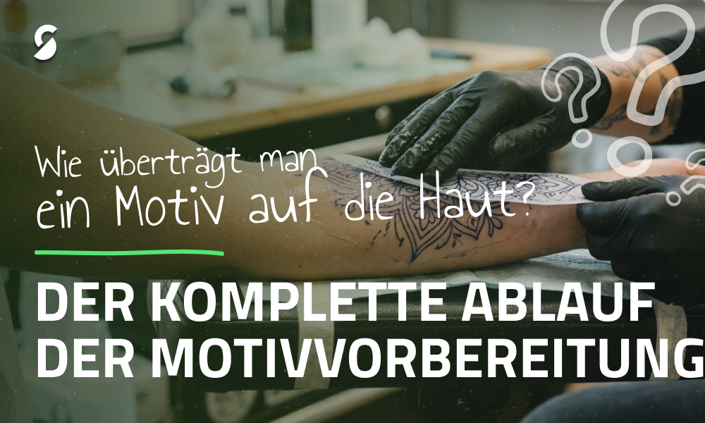 Wie überträgt man ein Motiv auf die Haut?