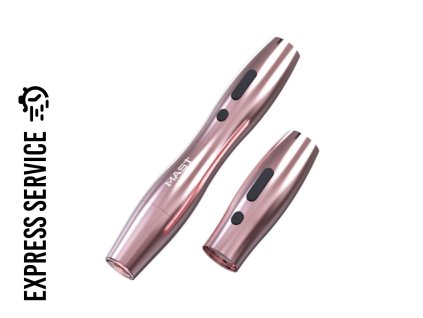 DRAGONHAWK Mast P20 - kabellose Maschine für PMU 2.5mm, 2x Batterie, rosa