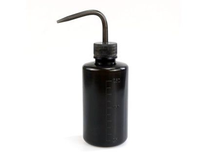 cierna flasa s pipetou 250 ml