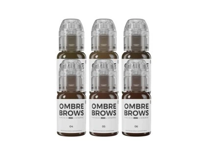 pbl paulina osinkowska ombre brows set