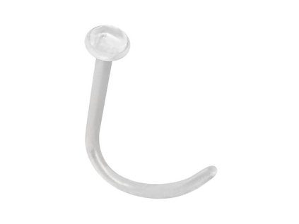 cze pm BioPlast piercing do nosu RETAINER transparentni BP 014 9539 1