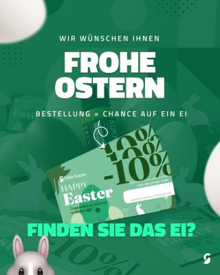 🐰 FROHE OSTERN von Celtic Supply! In mehr als 100 Bestellungen verstecken wir jetzt einen Gutschein für 10 % Rabatt auf...