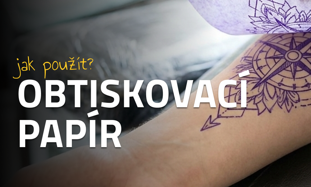 Jak použít obtiskovací papír