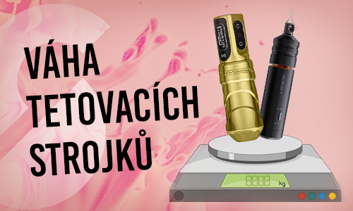 Strojky na tetování: Jak jejich hmotnost ovlivňuje práci umělců