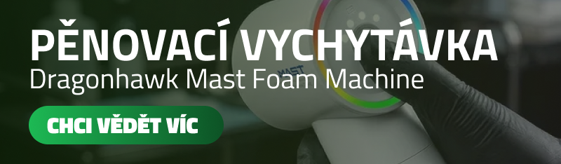 Dragonhawk Mast Foam Machine — bezdrátový napěnovač