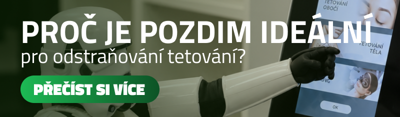Laserové odstranění tetování — podzimní téma