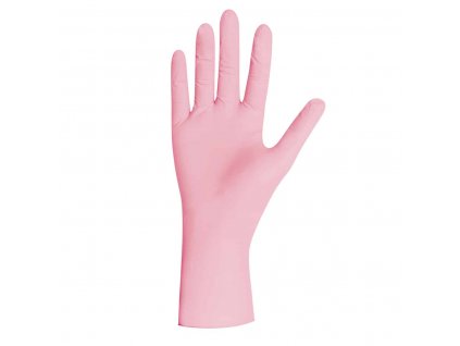 2380 unigloves nitrilove rukavice ruzove pink pearl 100 ks xs