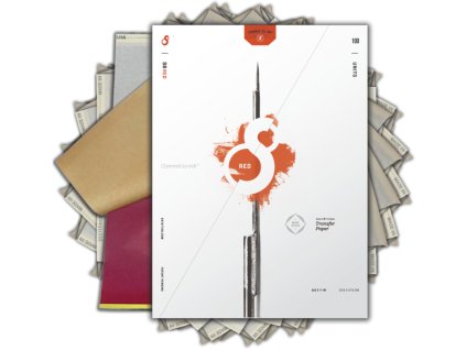 655 s8red cerveny kopirovaci papir baleni 100ks