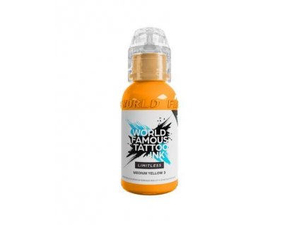 WORLD FAMOUS LIMITLESS - MEDIUM YELLOW 3 - 30ML