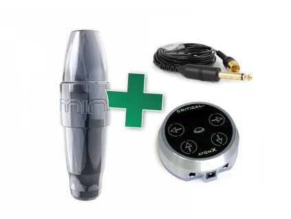 23007 set pro pmu xion mini gunmetal 2 5 mm atom x rca kabel