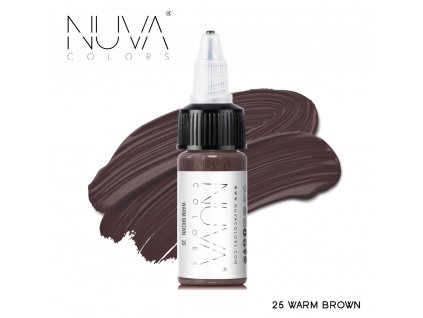 Nuva Colors - 25 Warm Brown 15ml