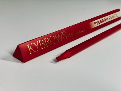 Tužka KyBrows na předkreslení tvaru obočí - červená