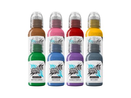 ltmadf1 world famous limitless tattoo ink the mambo destrutturato family set 8x 30ml