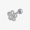 Earbarbell Jewelled Flower Steel Basicline