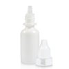 15ml White LDPE Dropper Bottle Dropper And 14mm T E Screw Cap