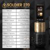 Ambition Soldier 270 Dual Battery - Gold