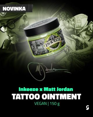 Inkeeze x Matt Jordan Tattoo Ointment 🖤 První produkt nové Artist Series od Inkeeze, vytvořeno ve spolupráci s tatérem...