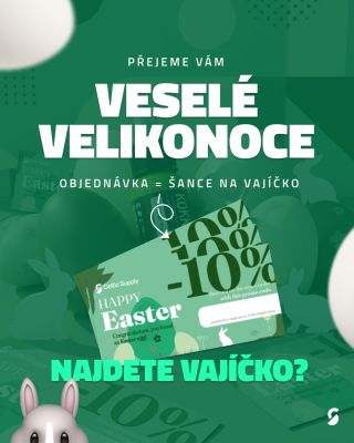 🐰 VESELÉ VELIKONOCE od Celtic Supply! Do více než 100 objednávek teď schováváme poukázku na slevu 10 % na celý další...