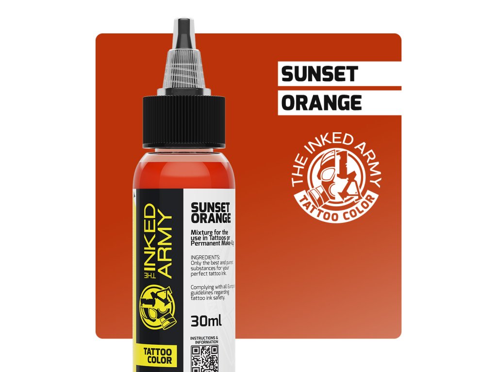 tiatc color swatch sunset orange 30ml