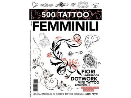 Tattoos für Frauen - 500 Motive, 64 Seiten
