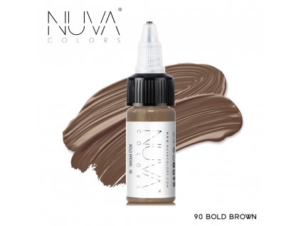 Nuva Colors - 90 Bold Brown 15ml