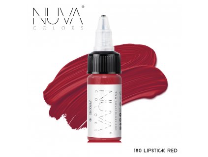Nuva Colors - 180 Lipstick Red 15ml