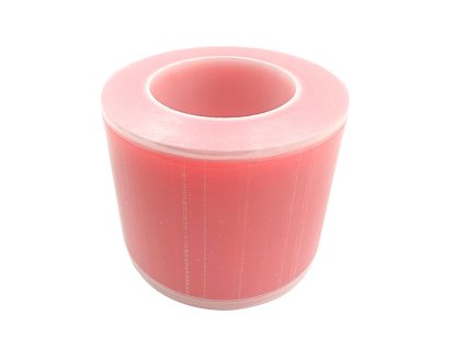 Selbstklebende Folie auf Rolle - rosa 10x15cm, 1200Stk