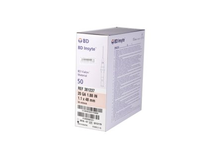 ► Piercing Nadel BD Insyte - 1,1mm (20G) - rosa, 50 Stk