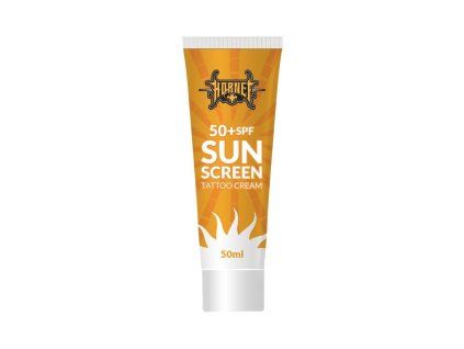 sun screen tattoo cream 50spf hornet 50ml