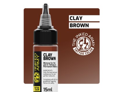 tiatc color swatch clay brown 15ml