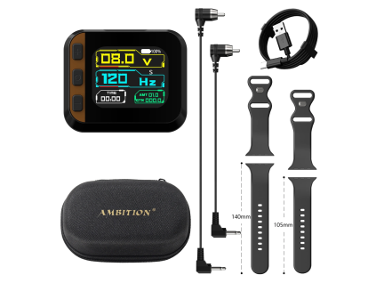 33993 ambition s2 dotykovy naramkovy zdroj cerny