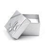 31607 1 papirova krabicka na piercing a sperky s masli stribrna