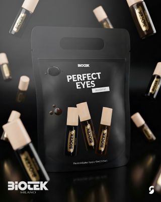 🖤 Biotek Perfect Eyes Pigment Kit Professionelles Set mit 3 Farbtönen, speziell entwickelt für Permanent Make up Eyeliner....