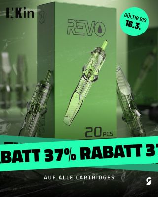 🔥 37 % Rabatt auf EZ INKin REVO Cartridges Tätowieren bedeutet Kontrolle, Präzision und sauberes Arbeiten. Genau deshalb...